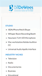 Mobile Screenshot of billdewees.com